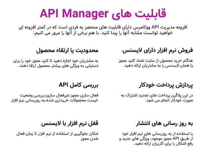 افزونه فوق پیشرفته مدیریت API ووکامرس